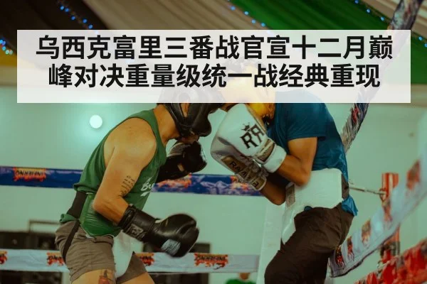 乌西克富里三番战官宣十二月巅峰对决重量级统一战经典重现